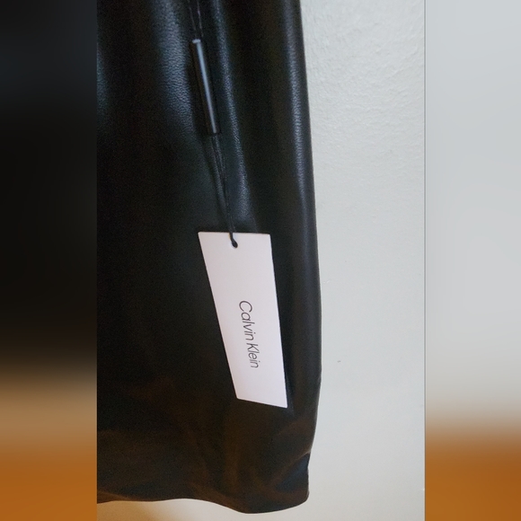Calvin Klein Black Dress Size 8 - Picture 3 of 5